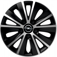 KRYTY KOLIES PRE OPEL 16" RAPIDE silver/black 4ks